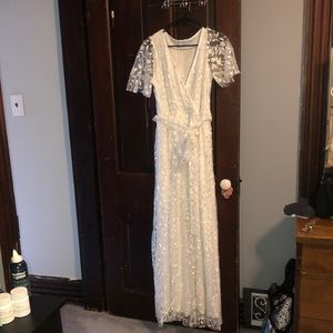 Baltic Born Marseille Embossed Maxi Dress